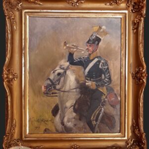 Wojciech Kossak "Ułan konno"